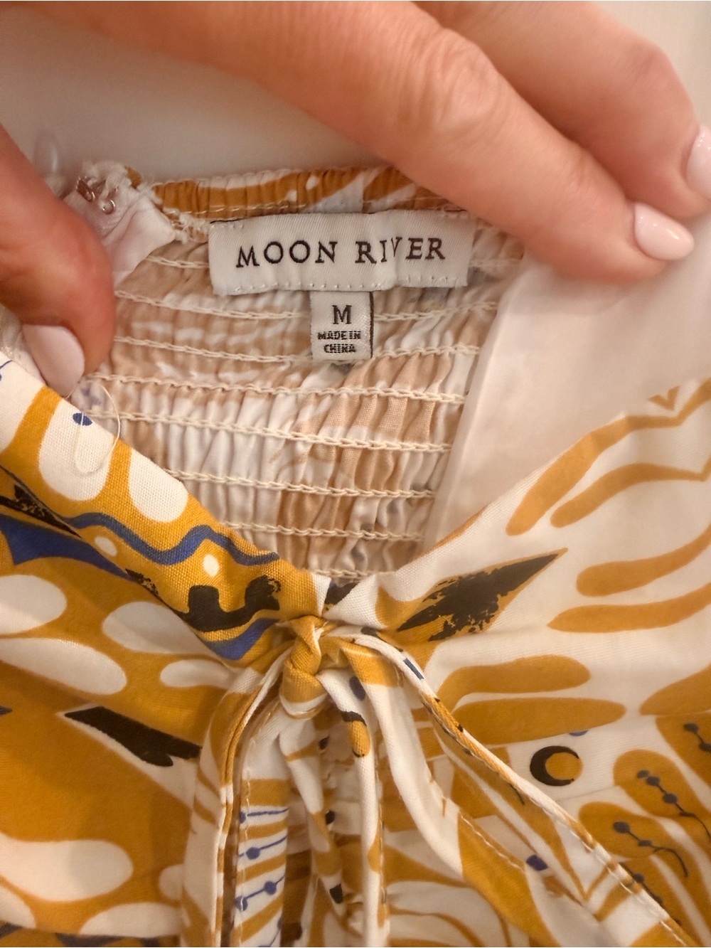 Moon River Yellow Floral Print Spaghetti Strap Midi Dress - Picture 3 of 6